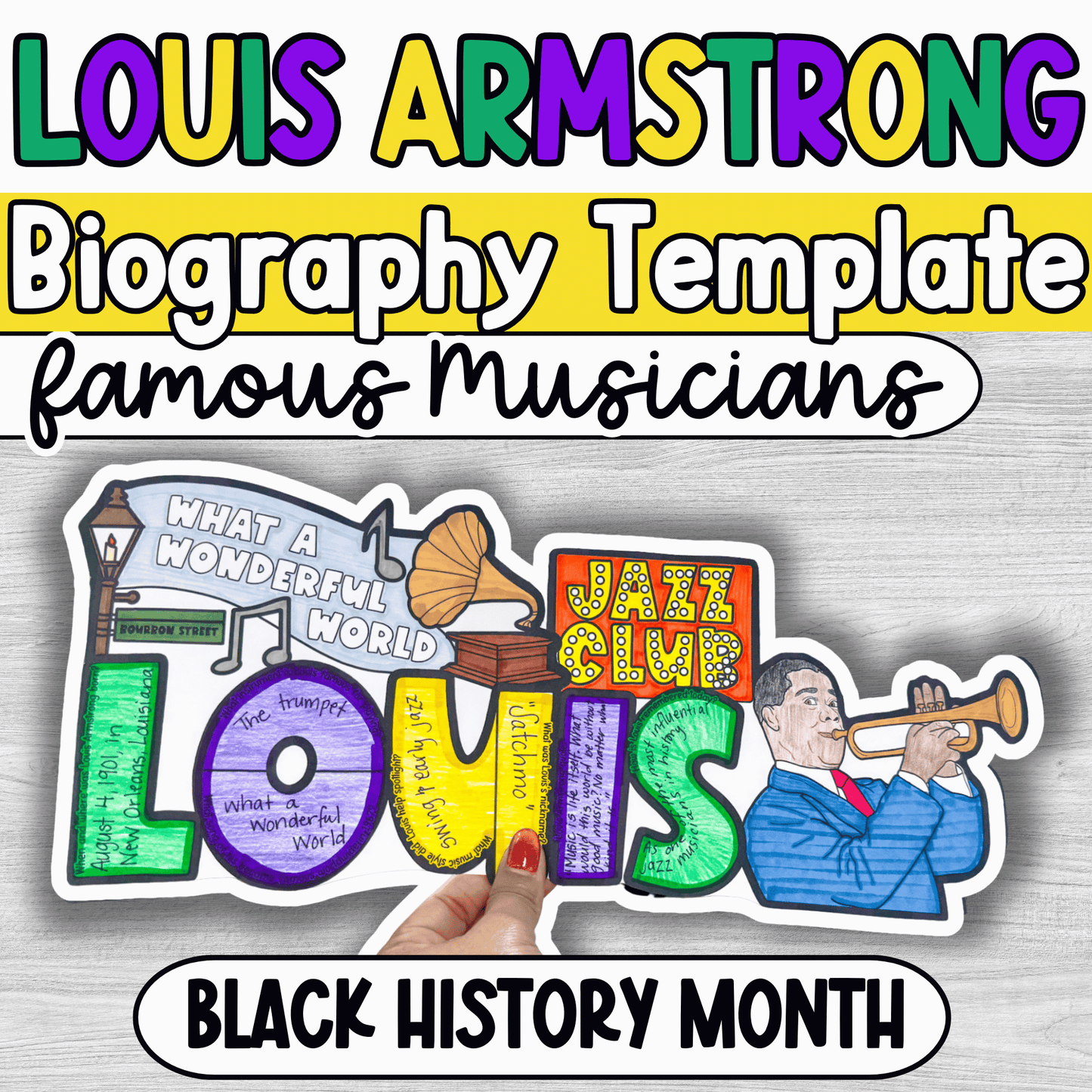 Louis Armstrong Biography WRDZ Project