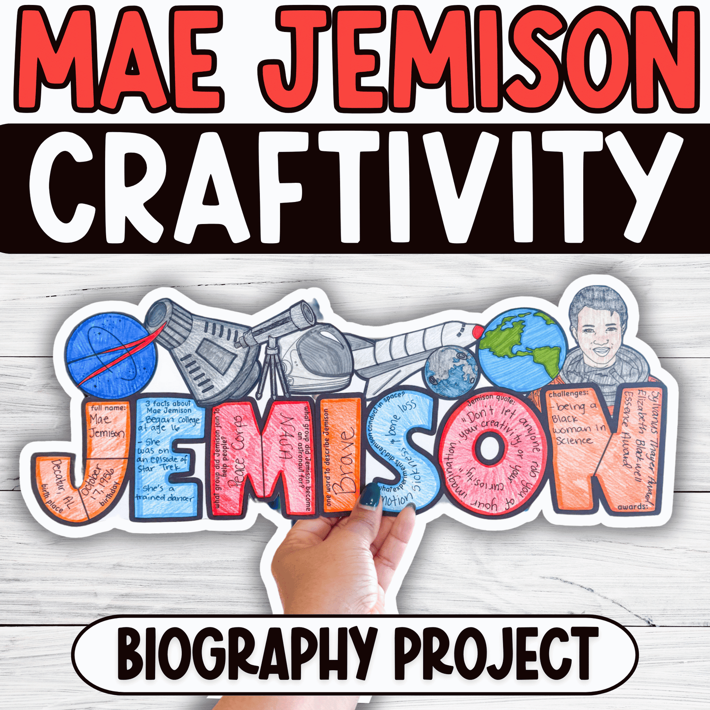 Mae Jemison Craft