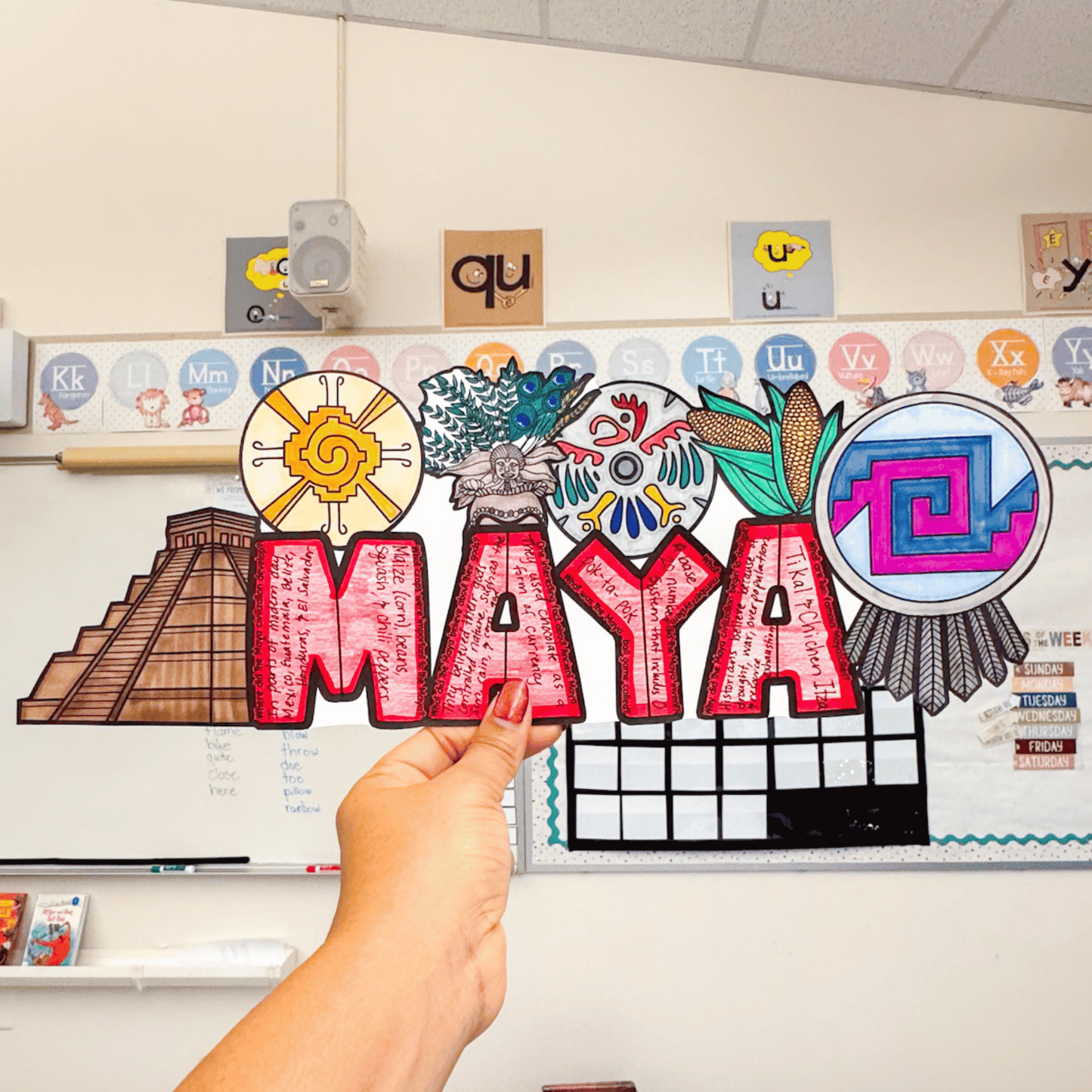 Ancient Maya Civilization WRDZ Craft®