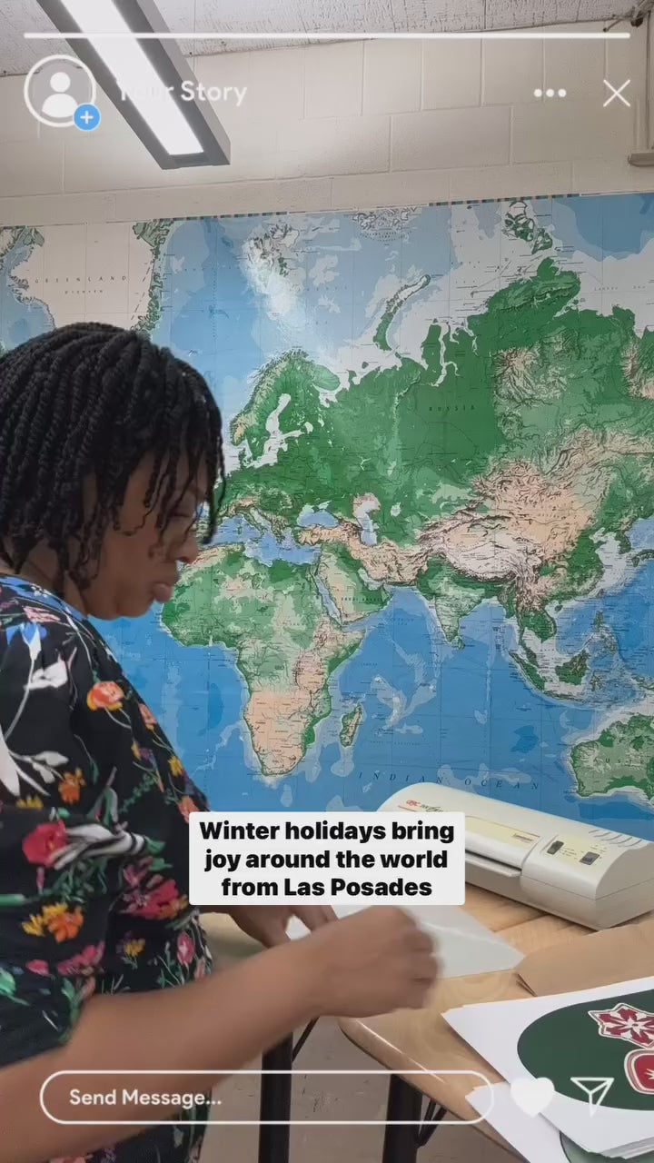 Winter Holidays Around the World Bulletin Board
