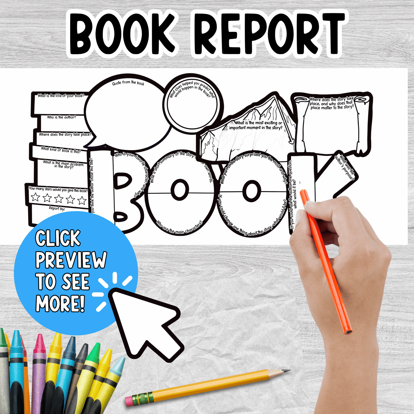 Book Report WRDZ Craft