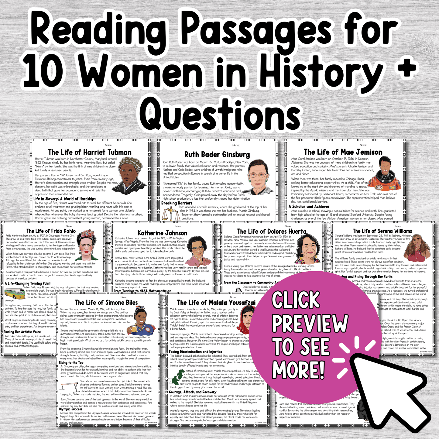 March Madness Women's History Unit