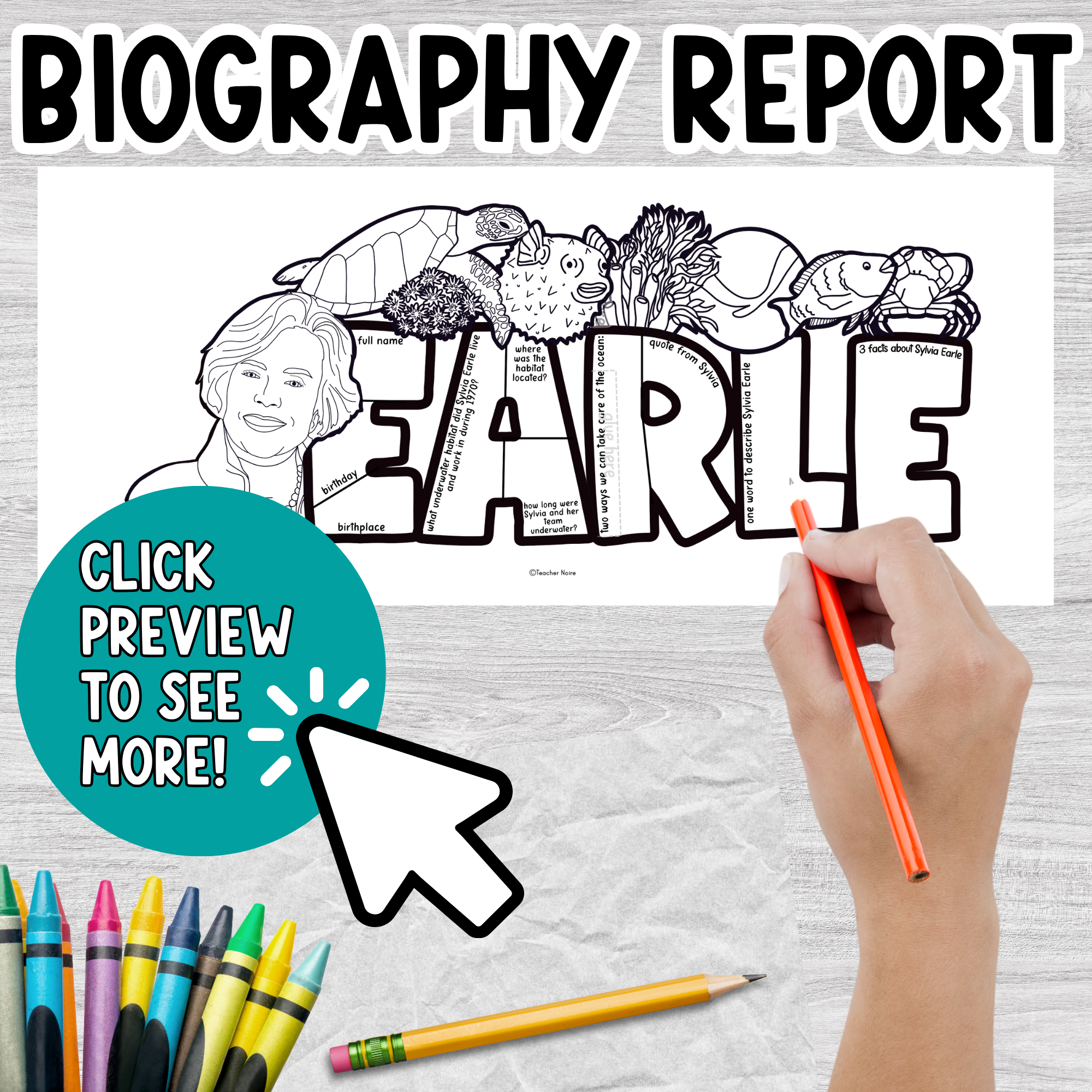 Sylvia Earle Biography Project