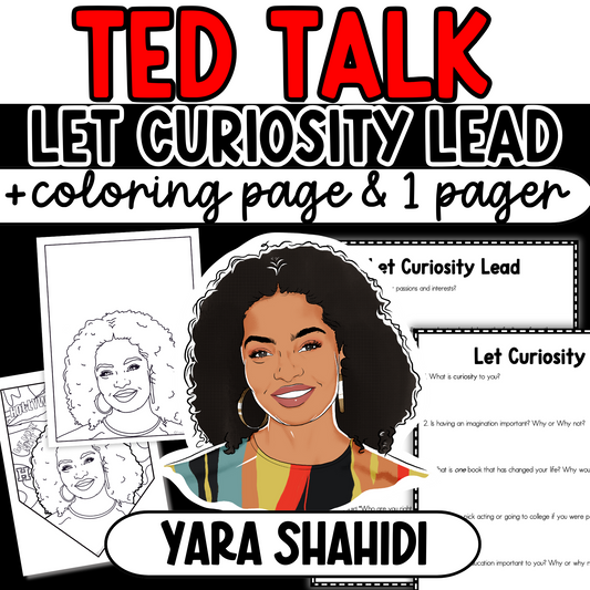 Ted Talk Yara Shahidi Let Curiosity Lead Activity