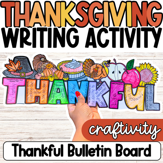 Thanksgiving Craftivity Bulletin Board