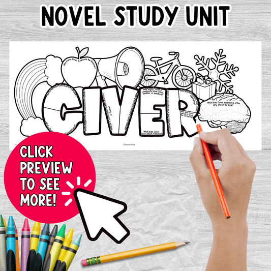 The Giver Novel Study