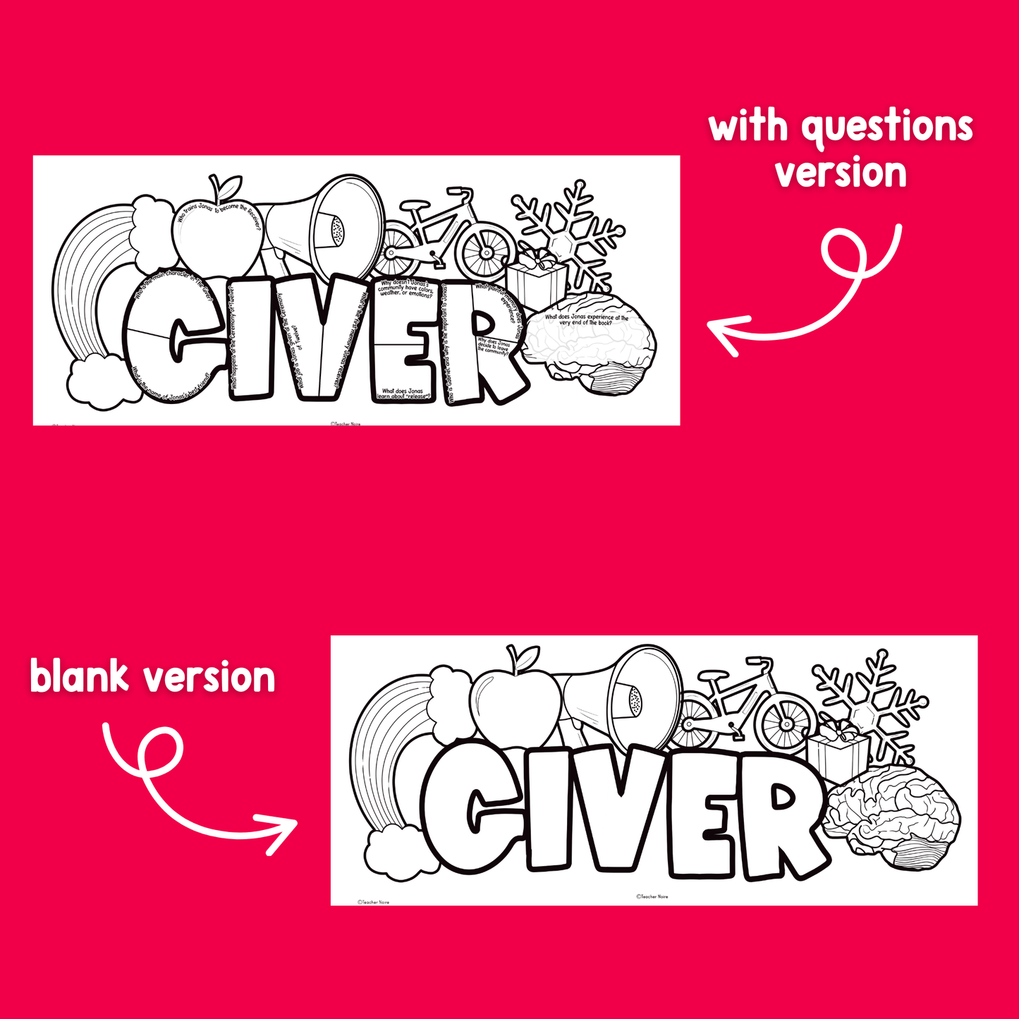 The Giver Novel Study