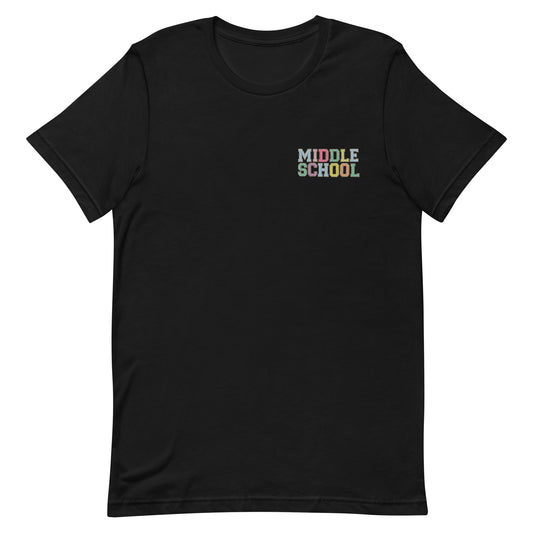 Middle School Embroidered Tshirt