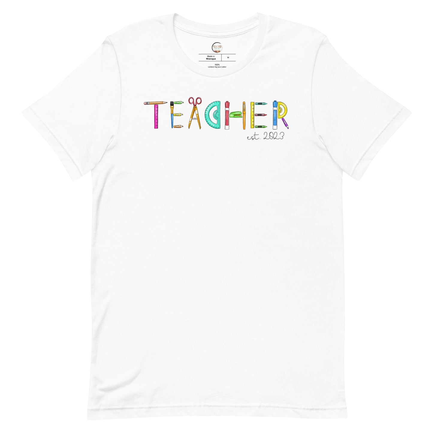 First Year Teacher Gift, First Year Teacher Tshirt, est 2023