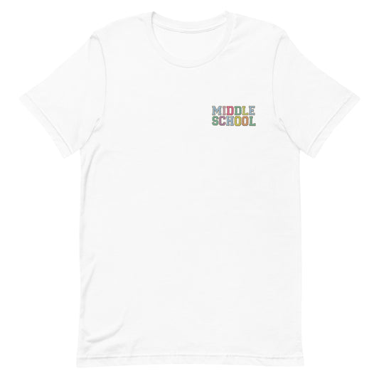Middle School Embroidered Tshirt