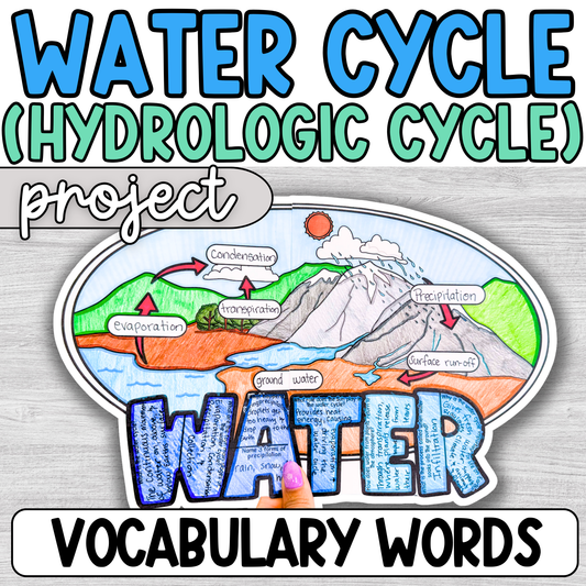 Water Cycle Craft Project