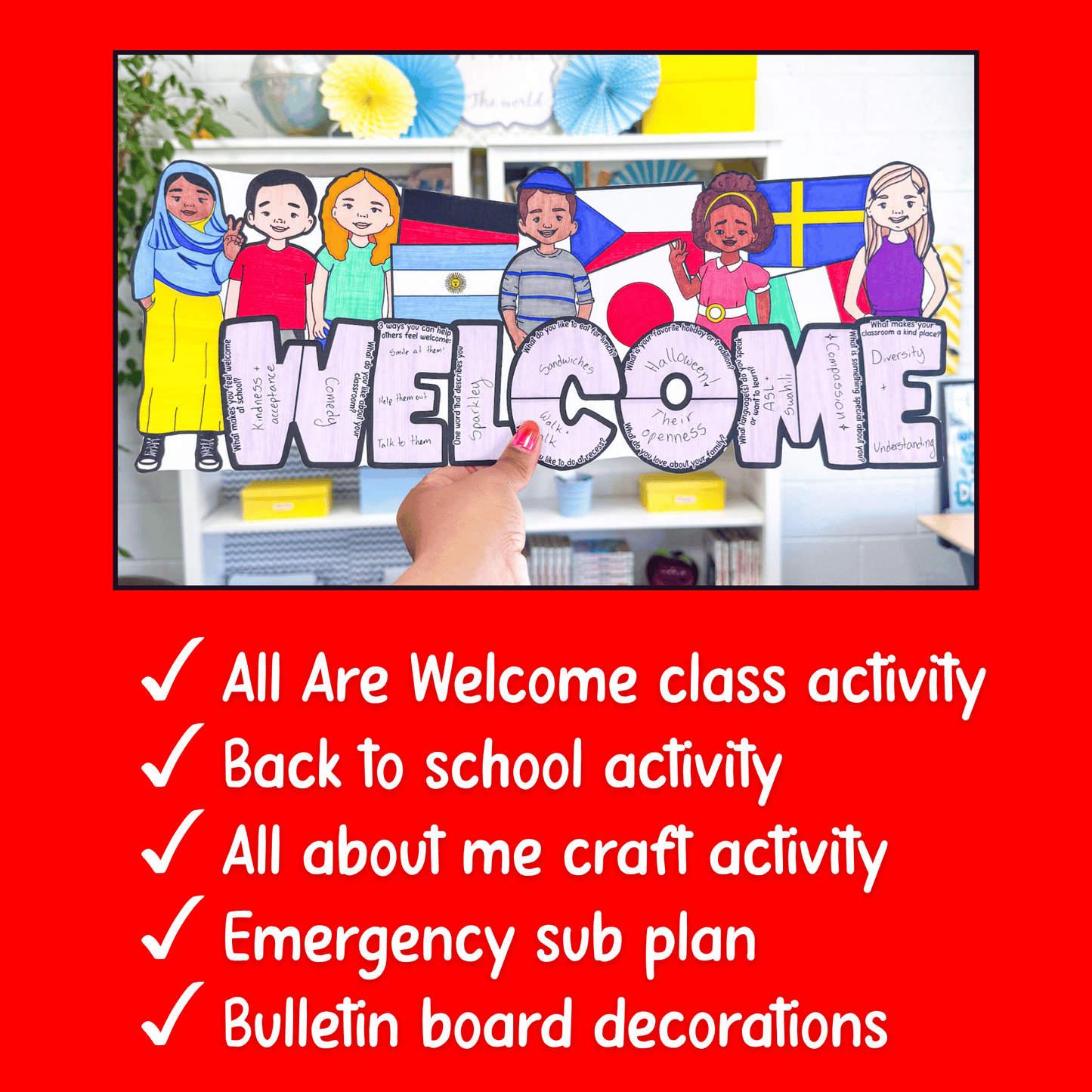 All Are Welcome Craft