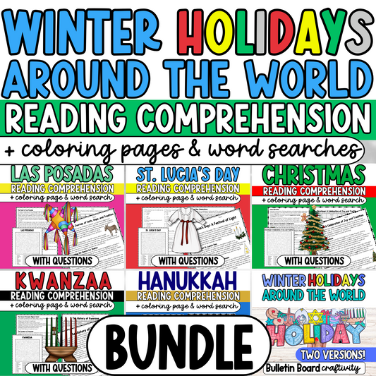 Winter Holidays Around the World Bundle