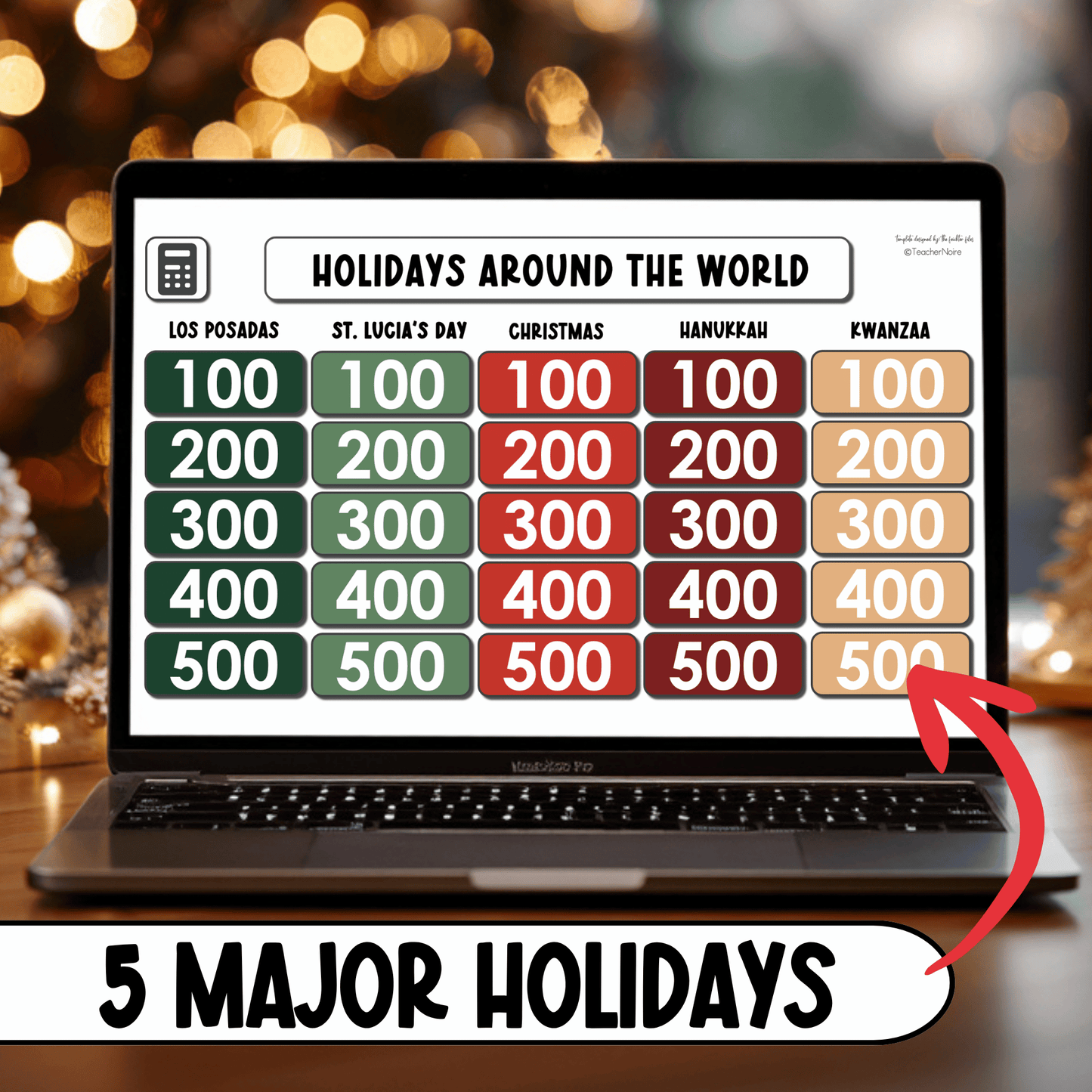 Holidays Around the World Game