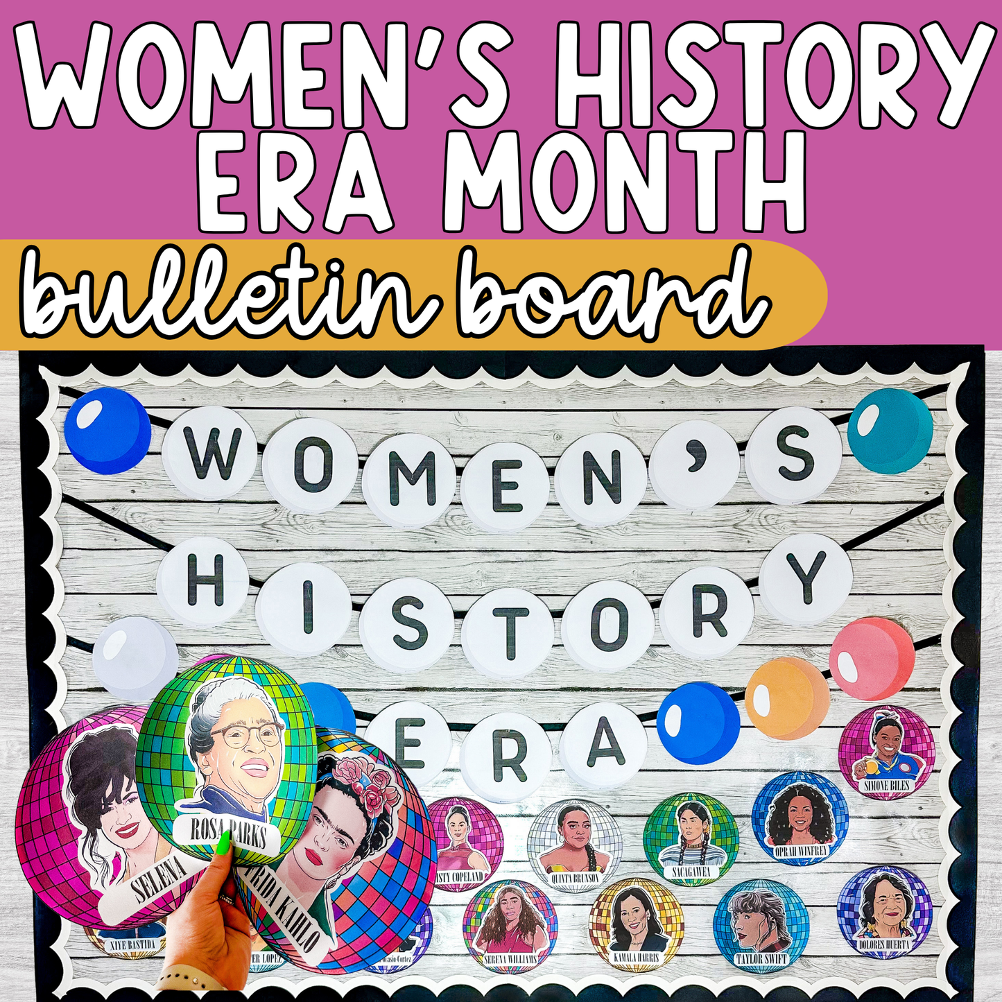 Womens History Bulletin Board - Taylor Swift - Swifties