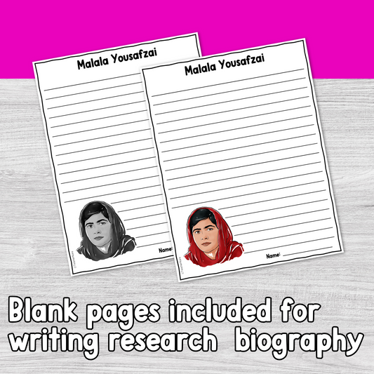 Malala Yousafzai Biography Project