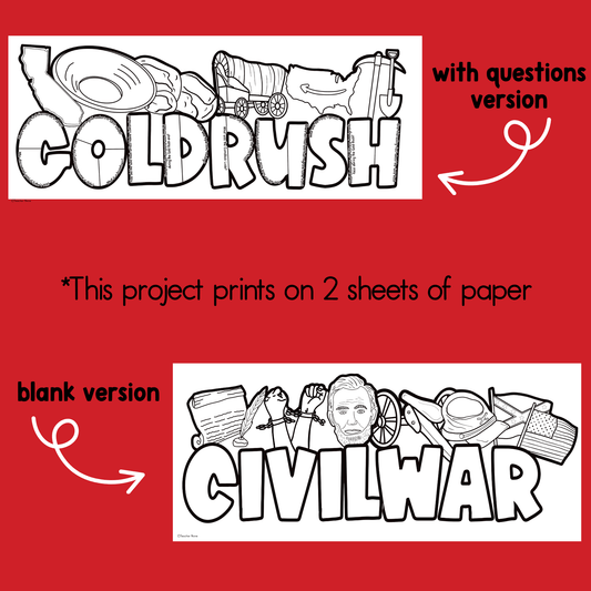US History Activities Bundle