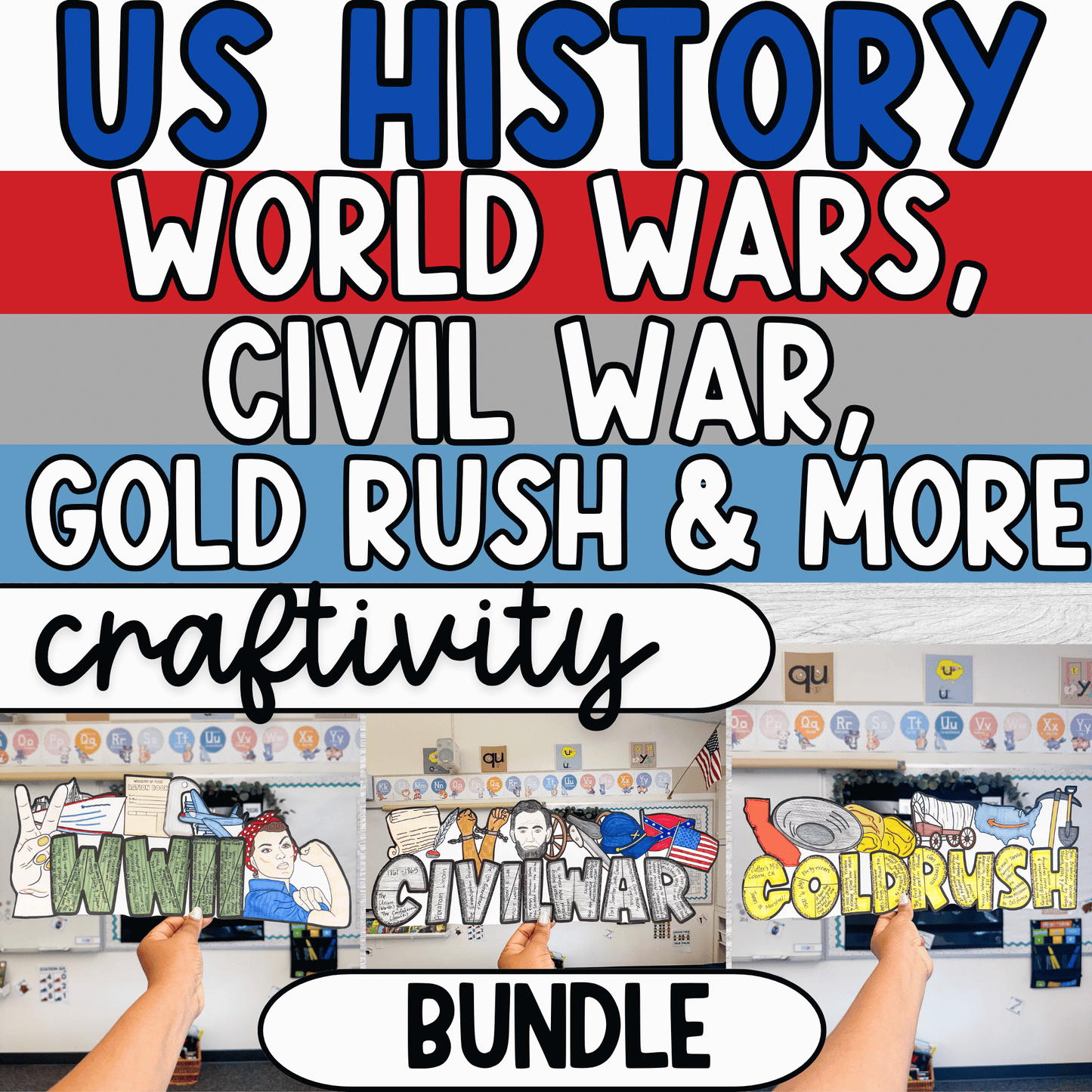 US History Activities Bundle