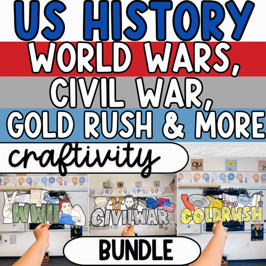 US History Activities Bundle