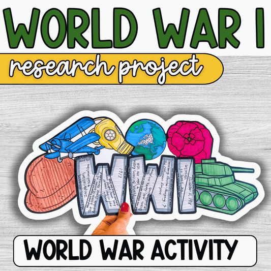World War 1 WRDZ Craft Project