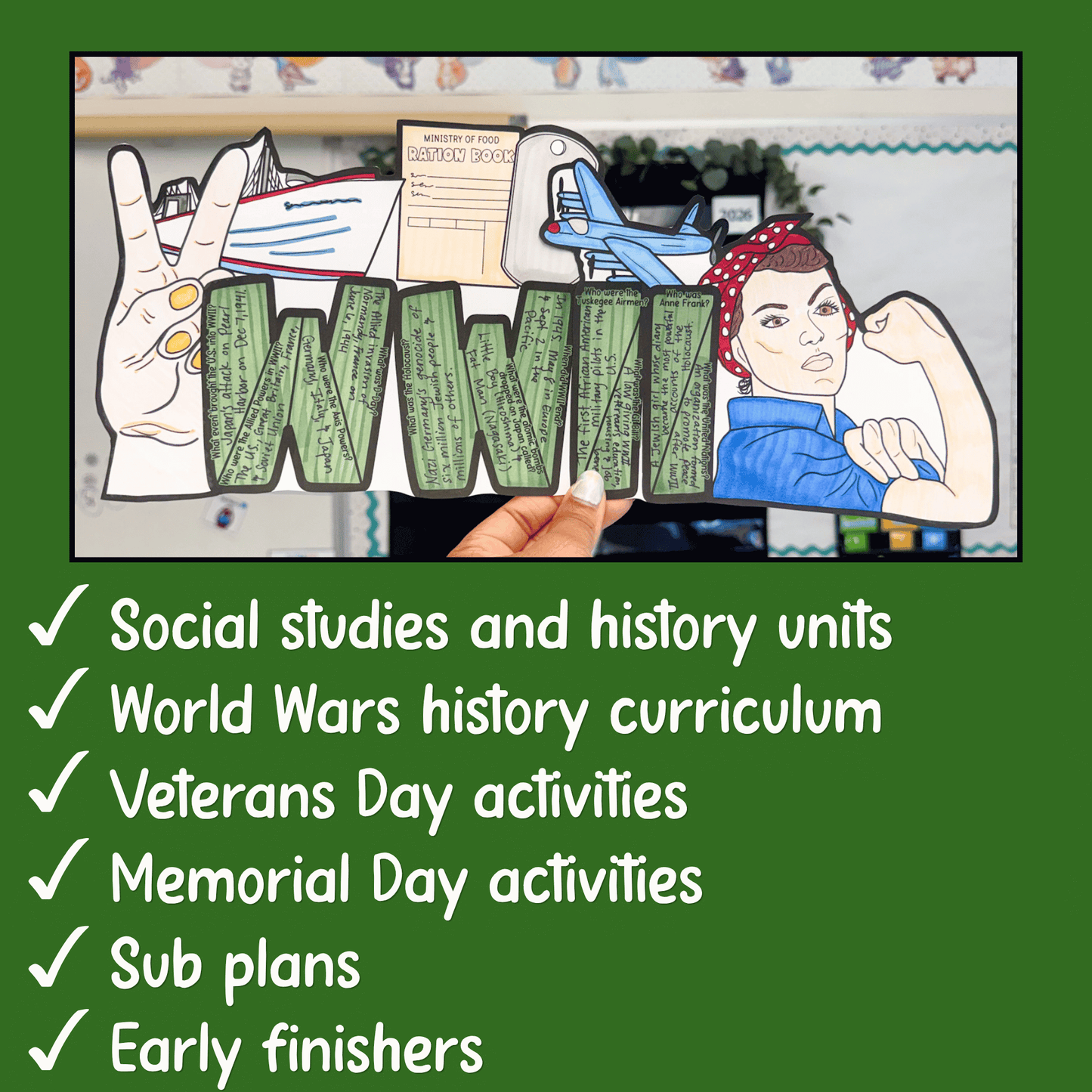 World Wars WRDZ Crafts