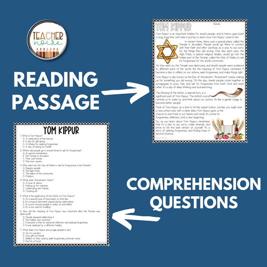 Yom Kippur Reading Passage