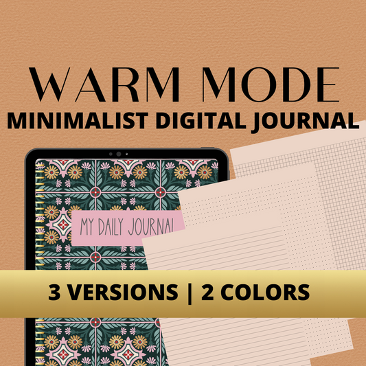Best digital bullet journal | Lined journal | Graph journal for ipad goodnotes , noteshelf