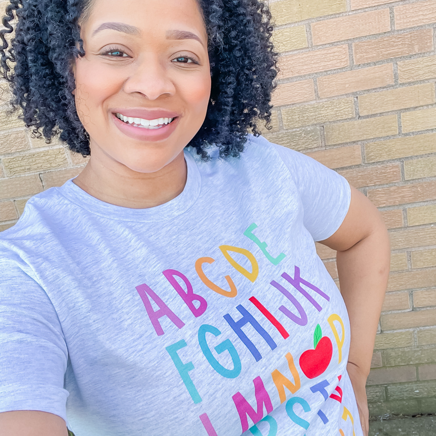 ABC I Love You Teacher Tee