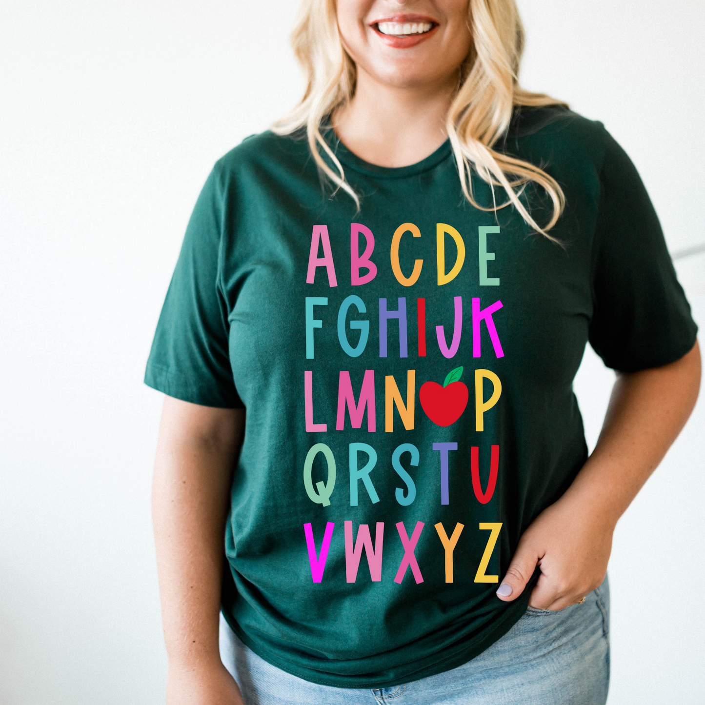 ABC I Love You Teacher Tee