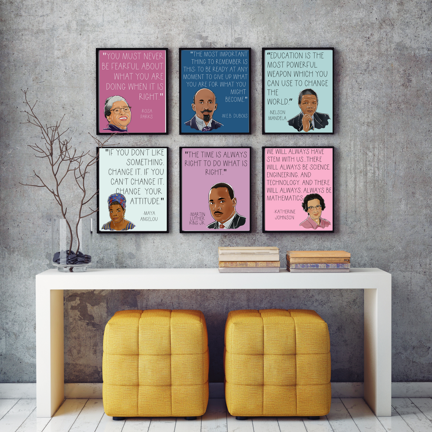 African American Historical Figure Poster