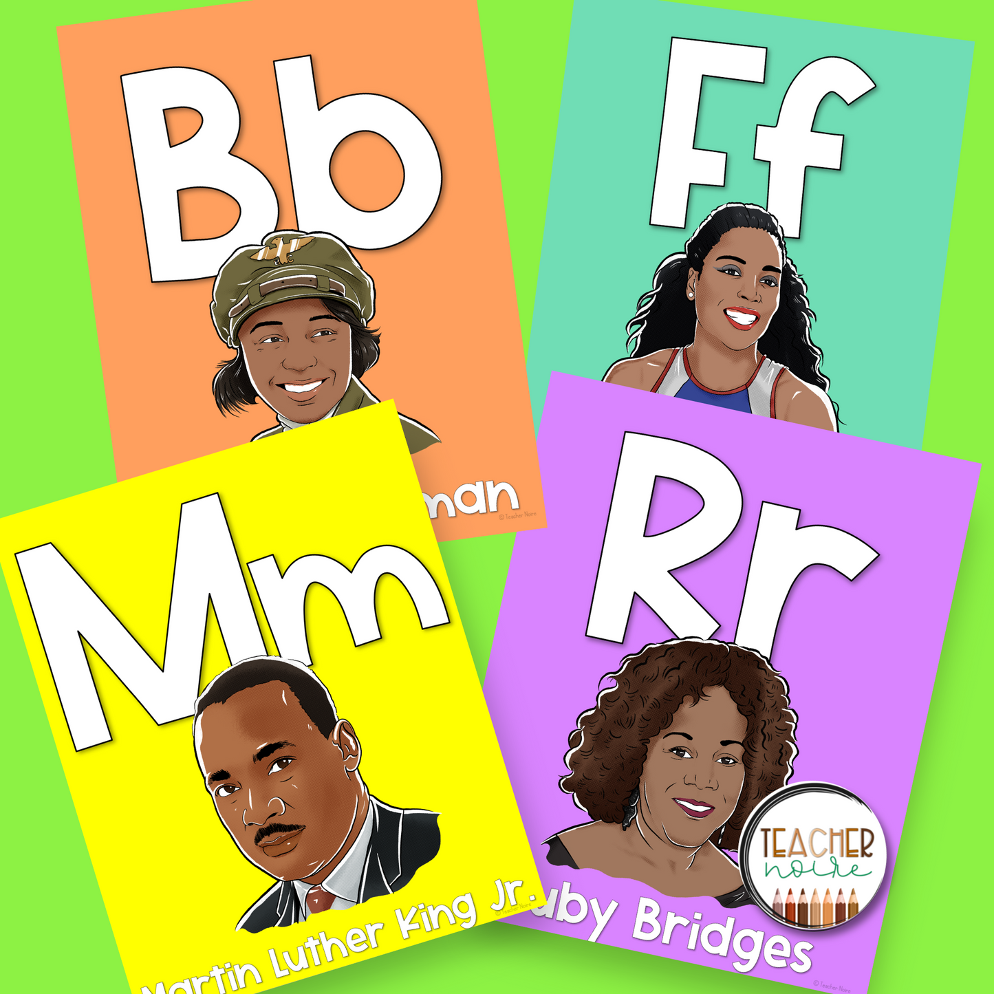 Black History Month Alphabet Poster