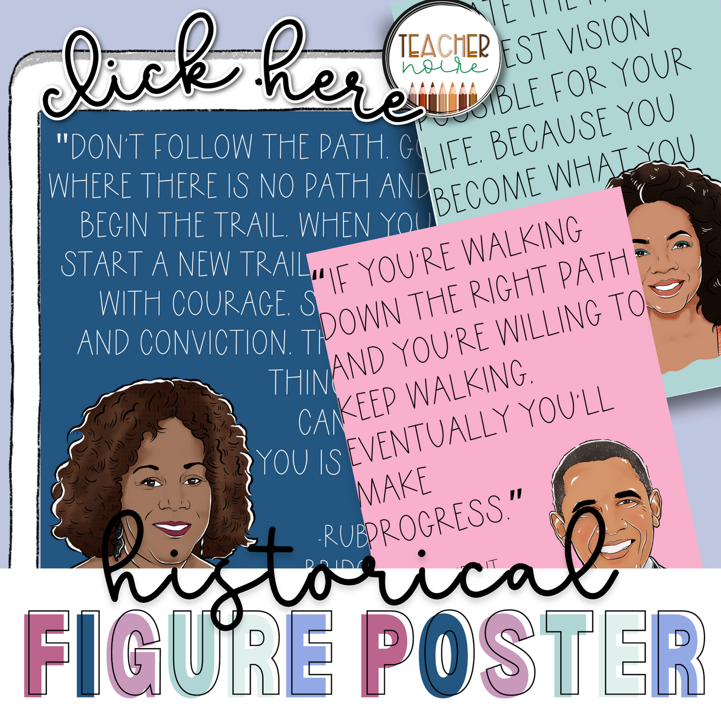 African American Historical Figures Posters Vol. 2