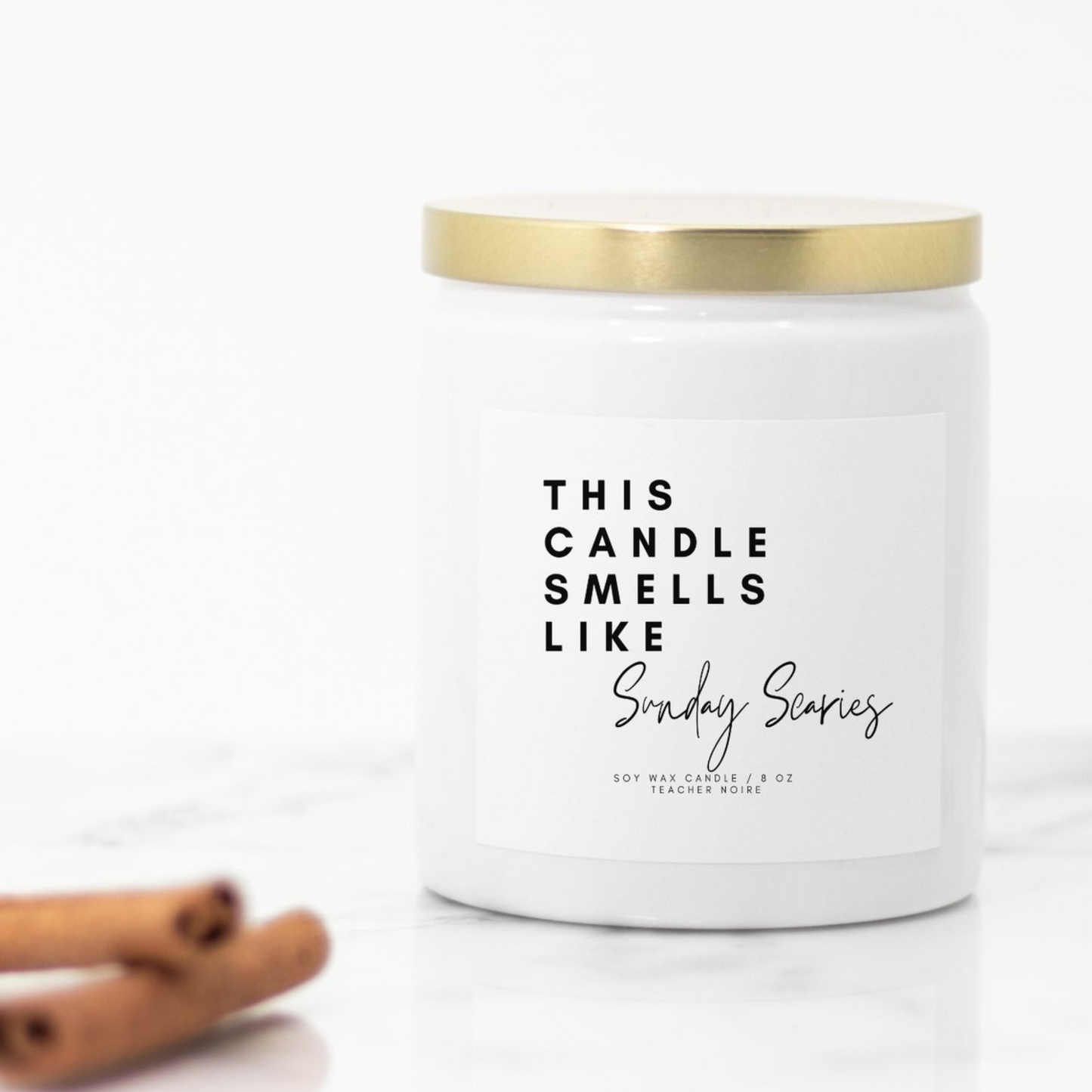 Sunday Scaries Candle