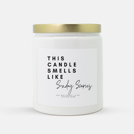 Sunday Scaries Candle