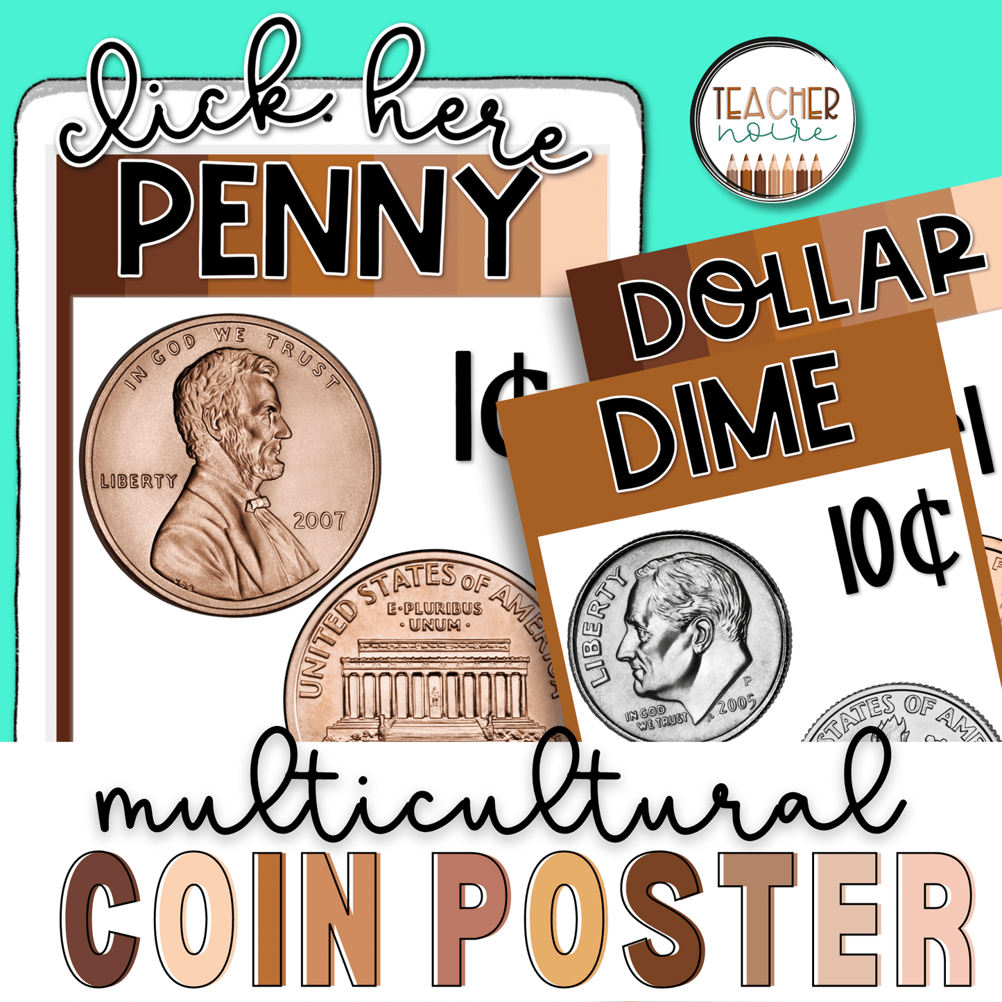 US Coin Posters | Coin Value Poster