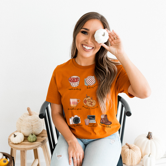 Fall Bucketlist Tshirt