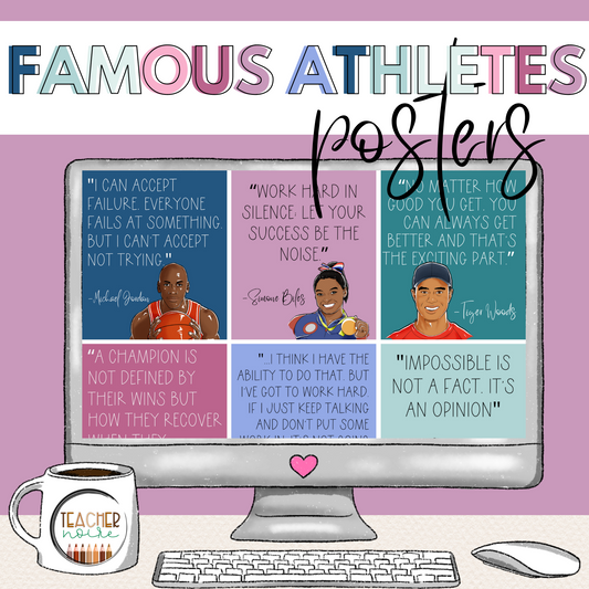 Famous African American Athletes Posters