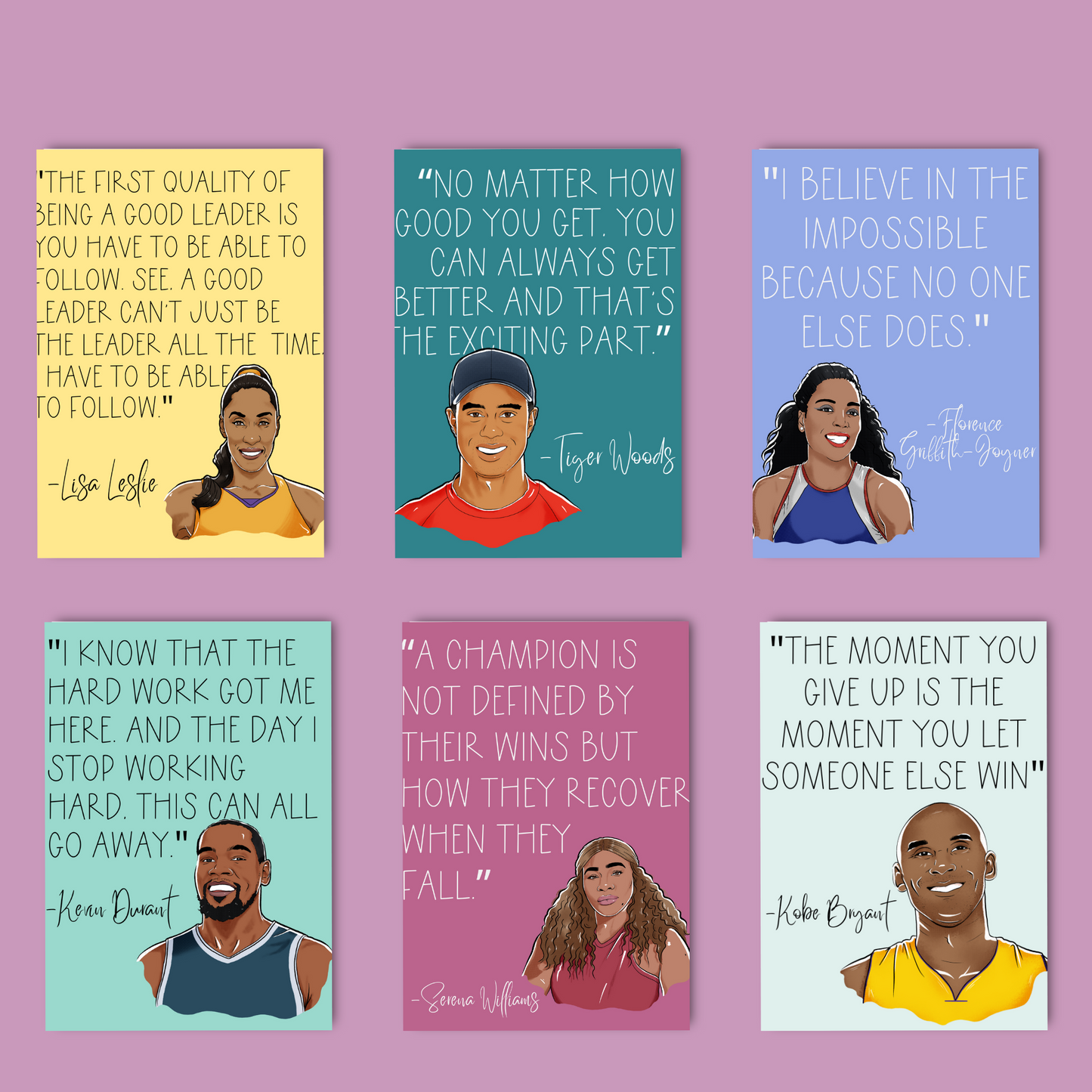 Famous African American Athletes Posters