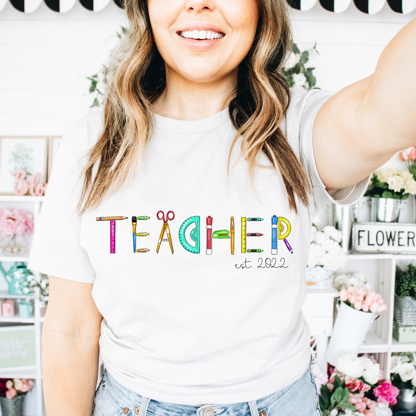 First Year Teacher Tshirt est 2022