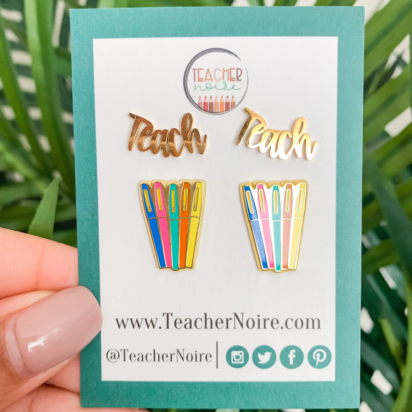 Teach + Flair Pen Earring Bundle