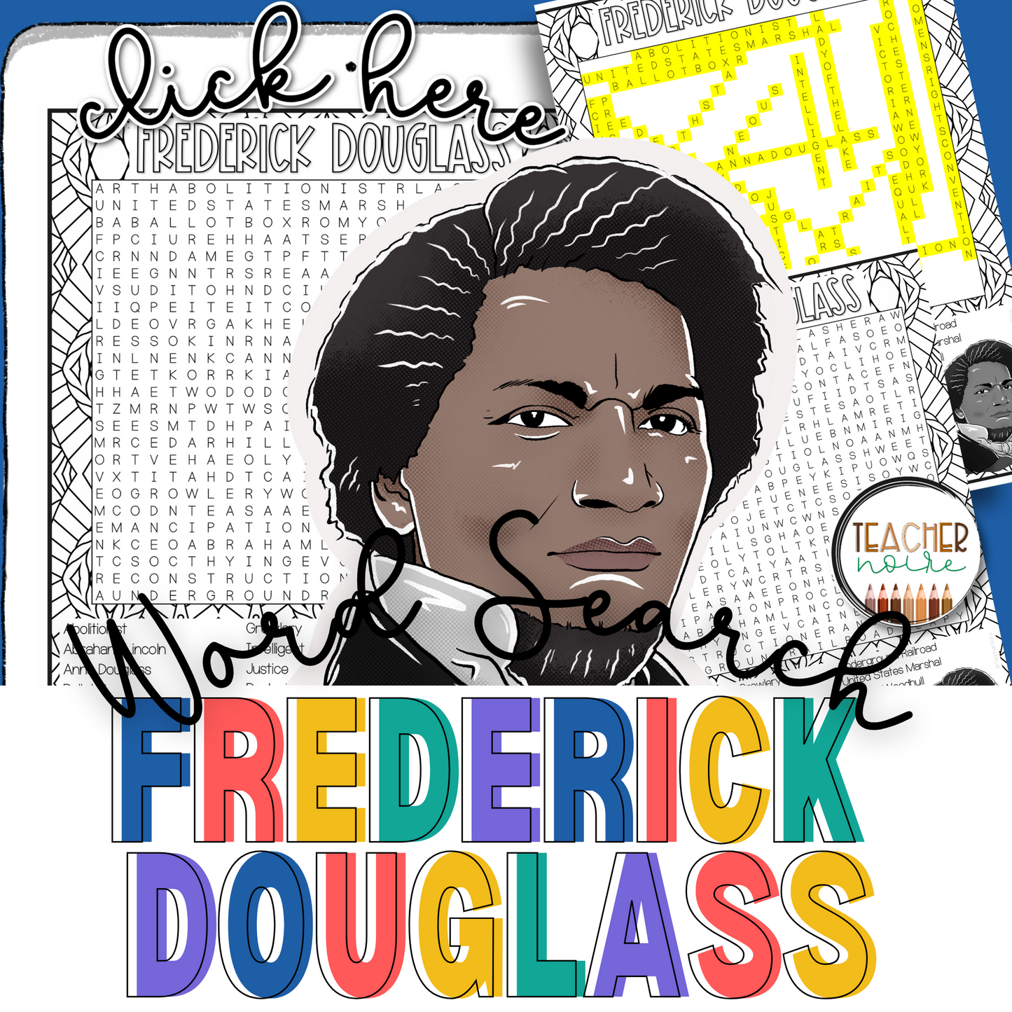 Frederick Douglas Word Search
