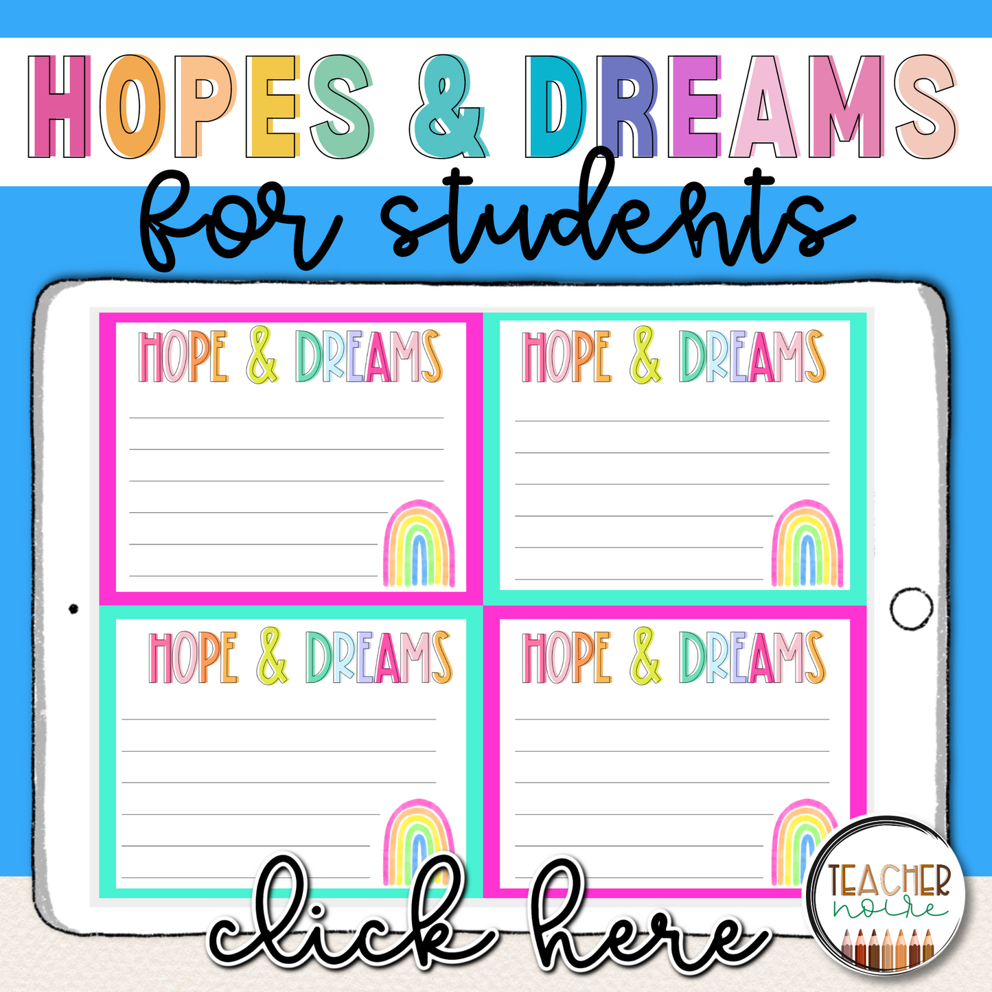 Hopes and Dreams Notes for Students