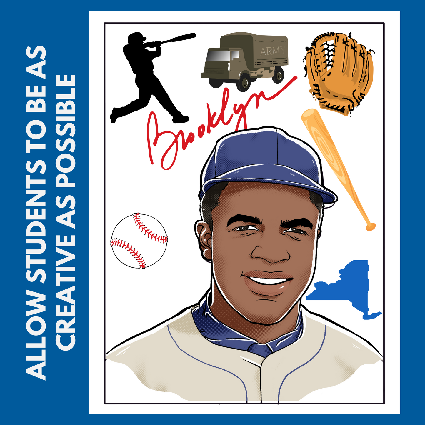 Jackie Robinson Biography Project [FREE] – Teacher Noire