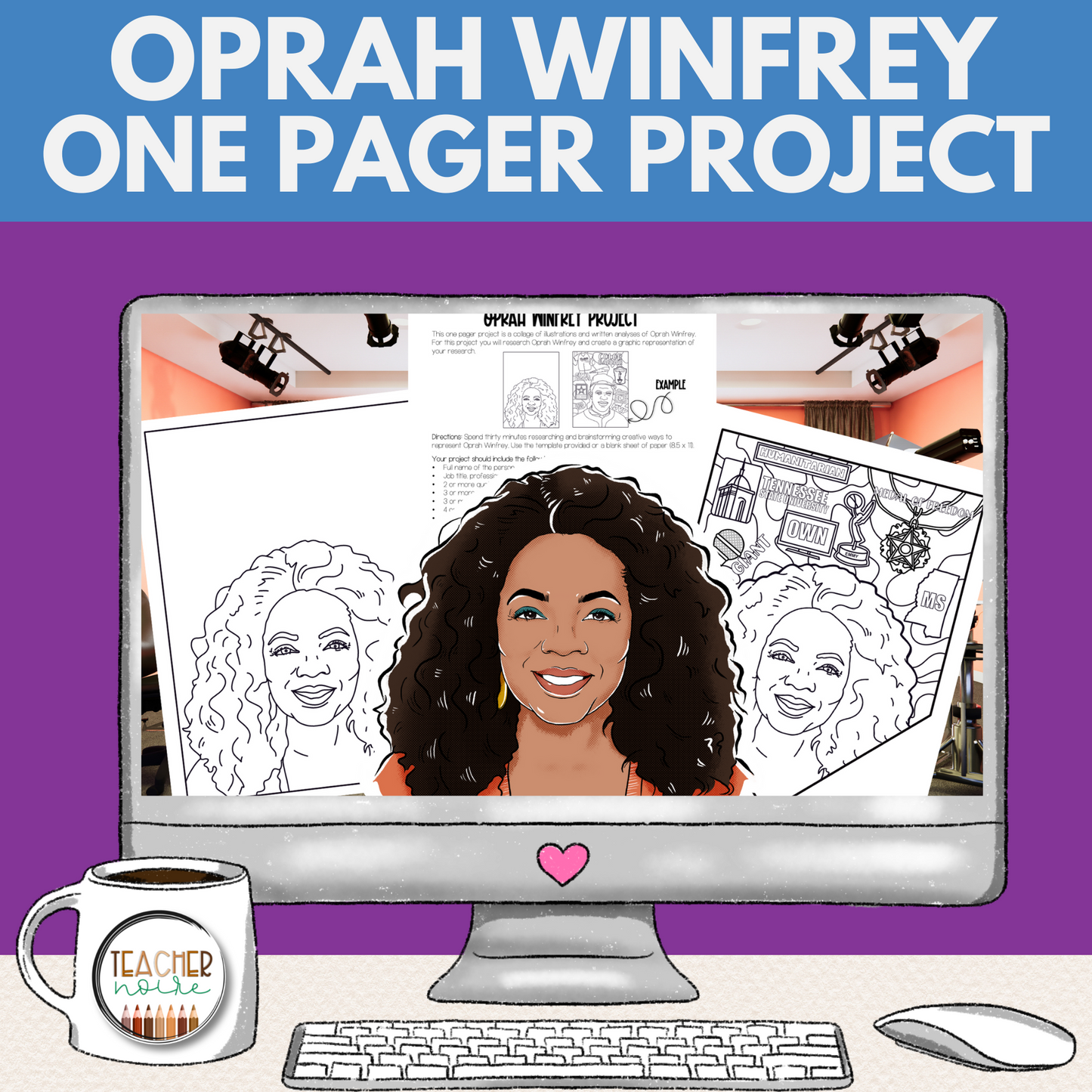 Oprah Winfrey One Pager
