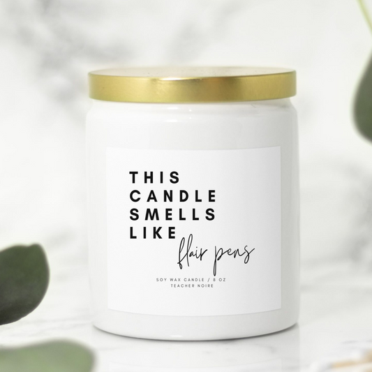 Flair Pens Candle