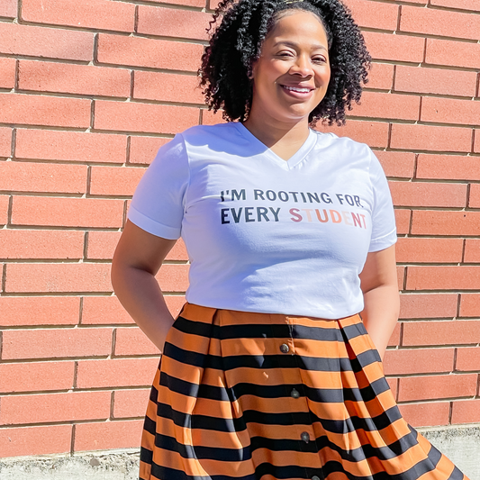 I'm Rooting for Every Student Diversity Vneck [Website Exclusive]