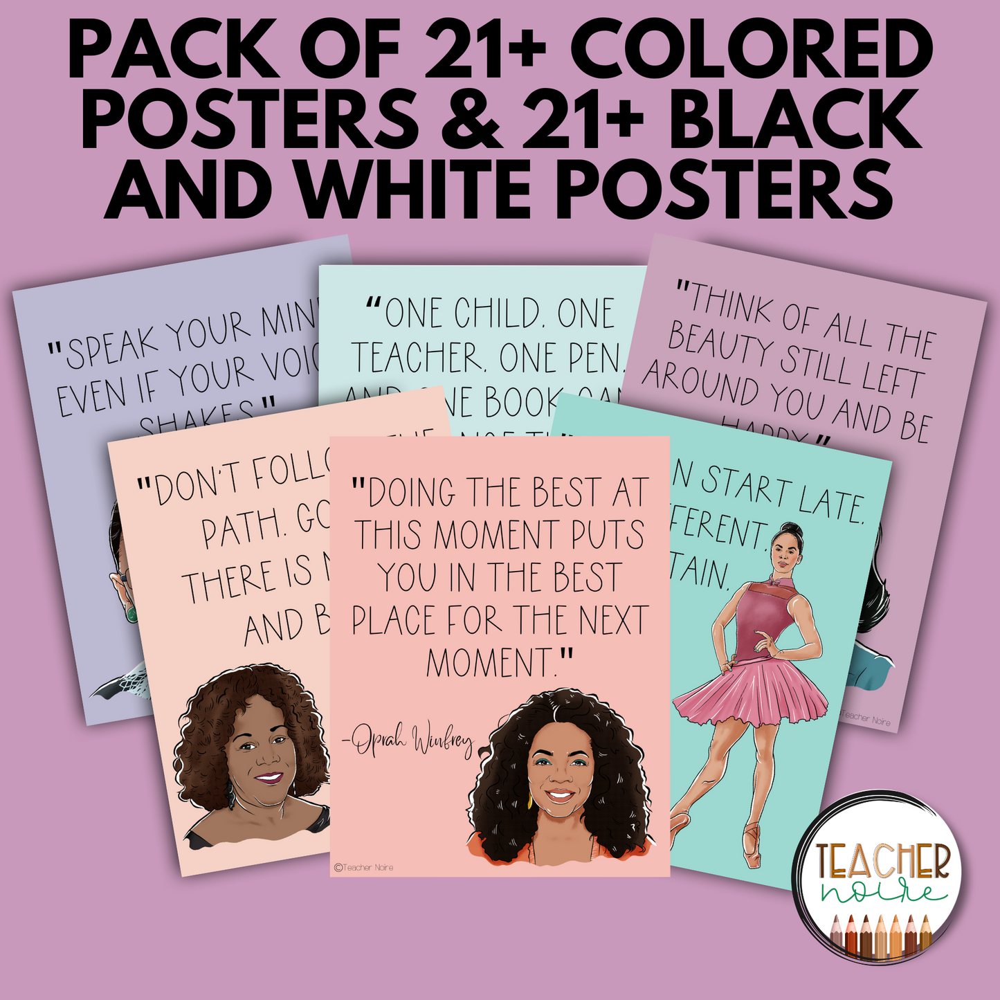 Women's History Quotes Posters