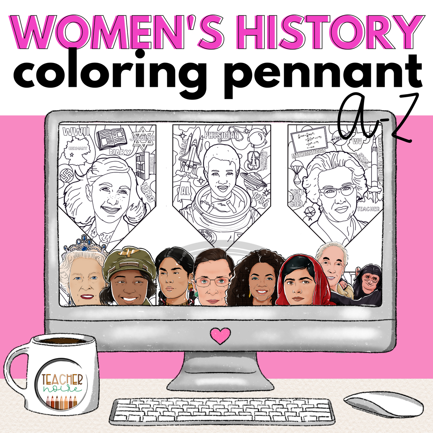 Women's History Pennant